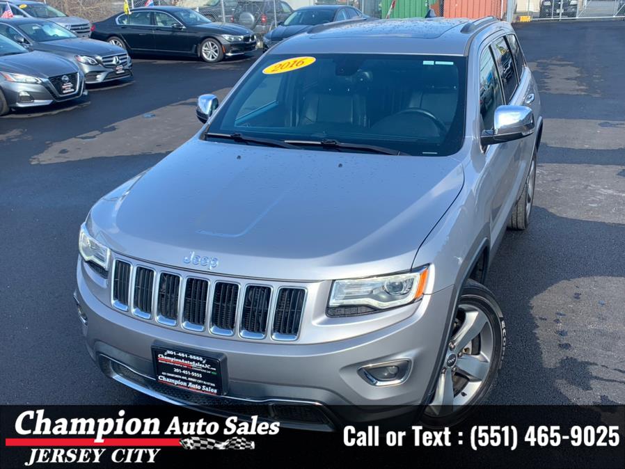 2016 Jeep Grand Cherokee 4WD 4dr Limited, available for sale in Jersey City, New Jersey | Champion Auto Sales of JC. Jersey City, New Jersey 2016 Jeep Grand Cherokee 4WD 4dr Limited, available for sale in Jersey City, New Jersey | Champion Auto Sales of JC. Jersey City, New Jersey
