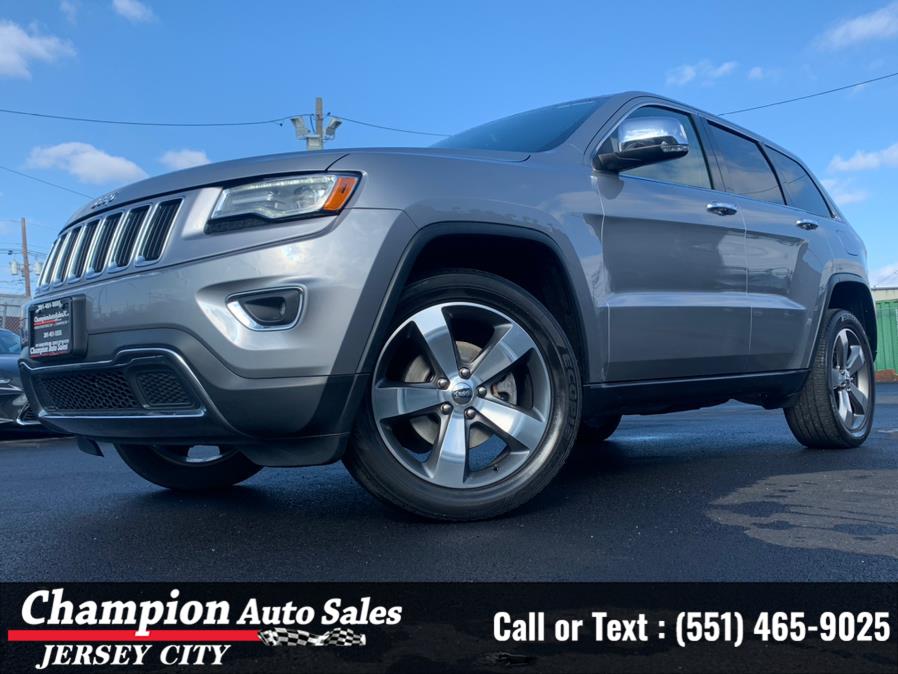 2016 Jeep Grand Cherokee 4WD 4dr Limited, available for sale in Jersey City, New Jersey | Champion Auto Sales of JC. Jersey City, New Jersey 2016 Jeep Grand Cherokee 4WD 4dr Limited, available for sale in Jersey City, New Jersey | Champion Auto Sales of JC. Jersey City, New Jersey