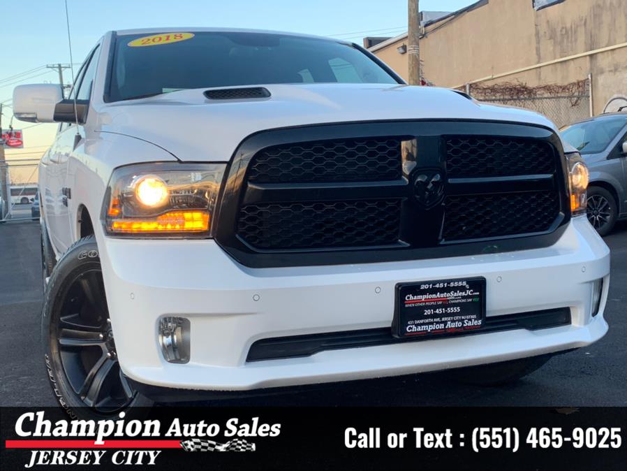 2018 Ram 1500 Night 4x4 Crew Cab 5''7" Box *Ltd Avail*, available for sale in Jersey City, New Jersey | Champion Auto Sales of JC. Jersey City, New Jersey 2018 Ram 1500 Night 4x4 Crew Cab 5''7" Box *Ltd Avail*, available for sale in Jersey City, New Jersey | Champion Auto Sales of JC. Jersey City, New Jersey