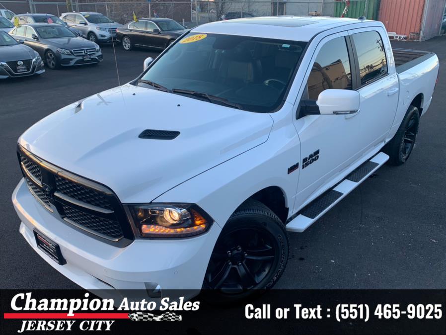 2018 Ram 1500 Night 4x4 Crew Cab 5''7" Box *Ltd Avail*, available for sale in Jersey City, New Jersey | Champion Auto Sales of JC. Jersey City, New Jersey 2018 Ram 1500 Night 4x4 Crew Cab 5''7" Box *Ltd Avail*, available for sale in Jersey City, New Jersey | Champion Auto Sales of JC. Jersey City, New Jersey