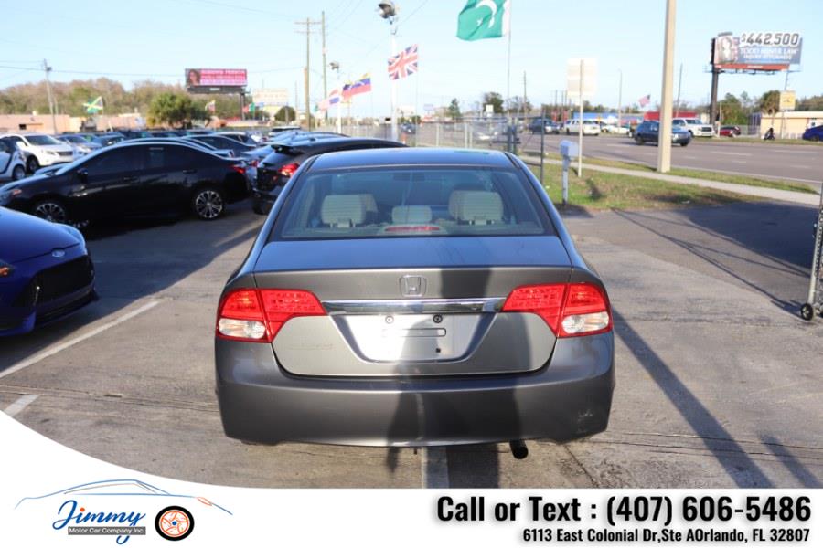 2009 Honda Civic Sdn 4dr Auto LX, available for sale in Orlando, Florida | Jimmy Motor Car Company Inc. Orlando, Florida 2009 Honda Civic Sdn 4dr Auto LX, available for sale in Orlando, Florida | Jimmy Motor Car Company Inc. Orlando, Florida