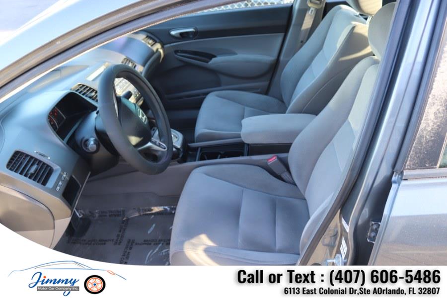 2009 Honda Civic Sdn 4dr Auto LX, available for sale in Orlando, Florida | Jimmy Motor Car Company Inc. Orlando, Florida 2009 Honda Civic Sdn 4dr Auto LX, available for sale in Orlando, Florida | Jimmy Motor Car Company Inc. Orlando, Florida