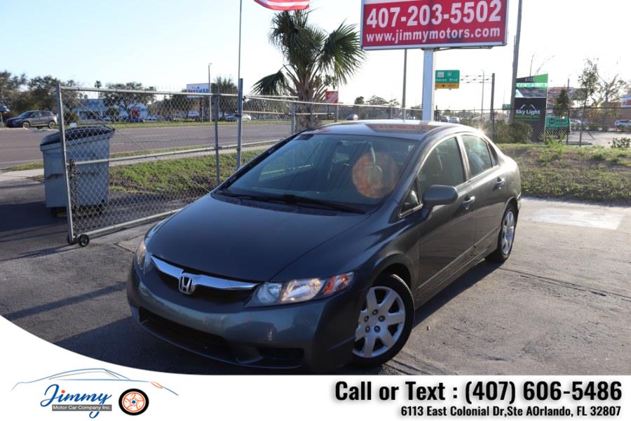 2009 Honda Civic Sdn 4dr Auto LX, available for sale in Orlando, Florida | Jimmy Motor Car Company Inc. Orlando, Florida 2009 Honda Civic Sdn 4dr Auto LX, available for sale in Orlando, Florida | Jimmy Motor Car Company Inc. Orlando, Florida