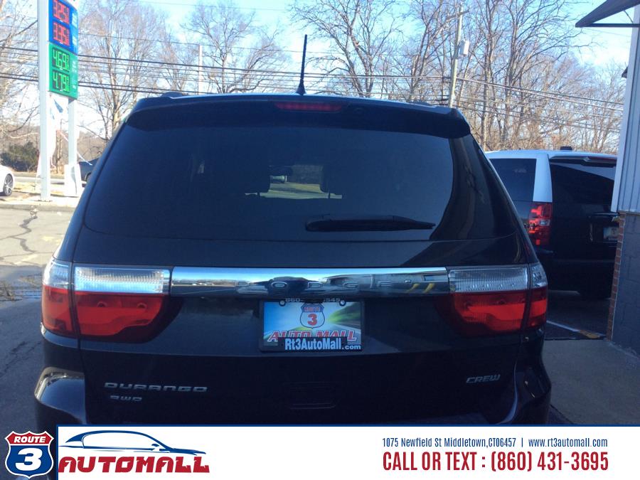 2013 Dodge Durango AWD 4dr Crew, available for sale in Middletown, Connecticut | RT 3 AUTO MALL LLC. Middletown, Connecticut 2013 Dodge Durango AWD 4dr Crew, available for sale in Middletown, Connecticut | RT 3 AUTO MALL LLC. Middletown, Connecticut