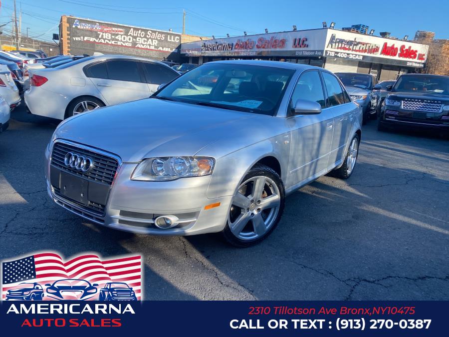 2008 Audi A4 4dr Sdn Auto 3.2L quattro, available for sale in Bronx, New York | Americarna Auto Sales LLC. Bronx, New York 2008 Audi A4 4dr Sdn Auto 3.2L quattro, available for sale in Bronx, New York | Americarna Auto Sales LLC. Bronx, New York