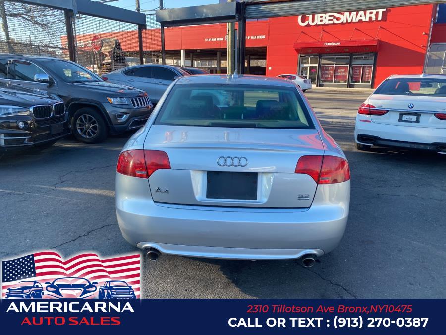 2008 Audi A4 4dr Sdn Auto 3.2L quattro, available for sale in Bronx, New York | Americarna Auto Sales LLC. Bronx, New York 2008 Audi A4 4dr Sdn Auto 3.2L quattro, available for sale in Bronx, New York | Americarna Auto Sales LLC. Bronx, New York