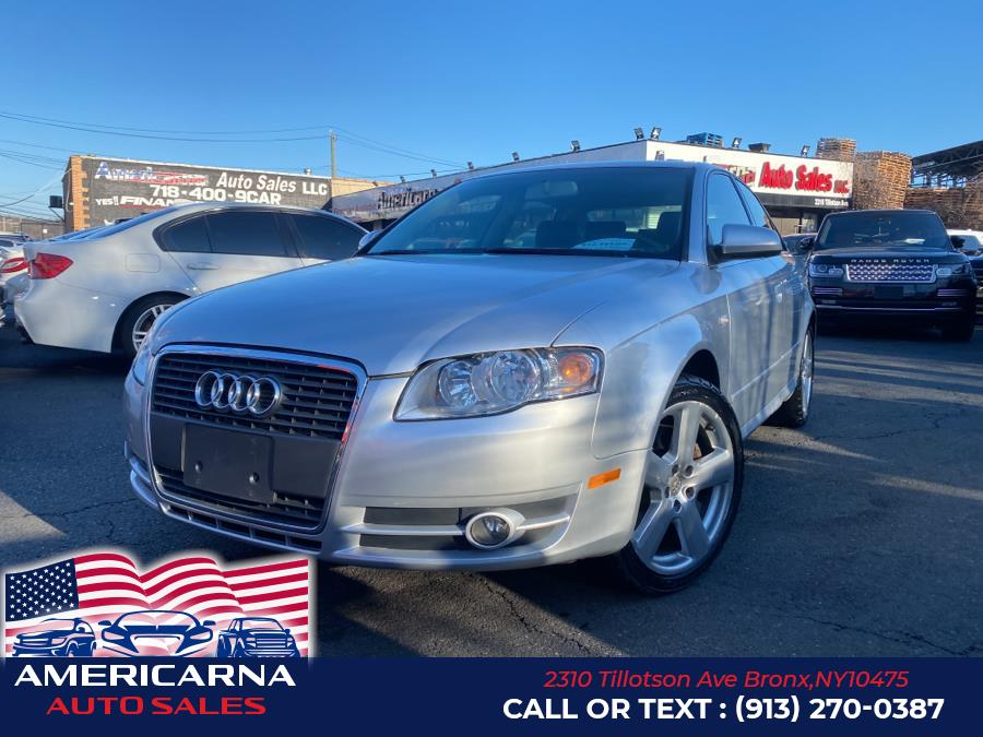 2008 Audi A4 4dr Sdn Auto 3.2L quattro, available for sale in Bronx, New York | Americarna Auto Sales LLC. Bronx, New York 2008 Audi A4 4dr Sdn Auto 3.2L quattro, available for sale in Bronx, New York | Americarna Auto Sales LLC. Bronx, New York