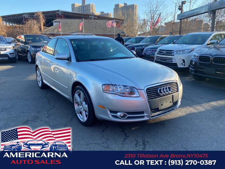 2008 Audi A4 4dr Sdn Auto 3.2L quattro, available for sale in Bronx, New York | Americarna Auto Sales LLC. Bronx, New York 2008 Audi A4 4dr Sdn Auto 3.2L quattro, available for sale in Bronx, New York | Americarna Auto Sales LLC. Bronx, New York