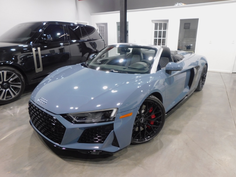 2020 Audi R8 Spyder V10 quattro, available for sale in Lodi, New Jersey | Soliman Motors. Lodi, New Jersey 2020 Audi R8 Spyder V10 quattro, available for sale in Lodi, New Jersey | Soliman Motors. Lodi, New Jersey