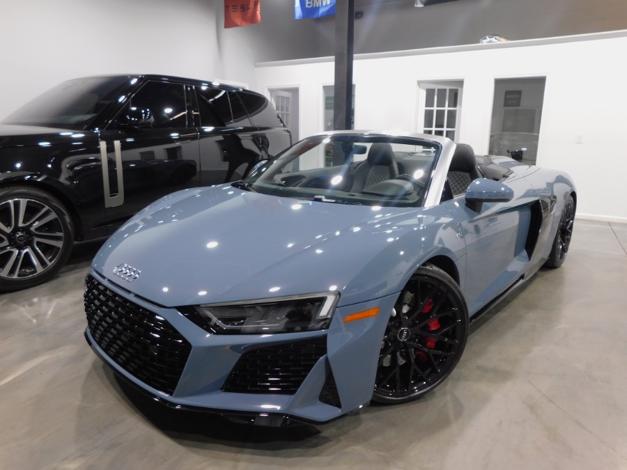 2020 Audi R8 Spyder V10 quattro, available for sale in Lodi, New Jersey | Soliman Motors. Lodi, New Jersey 2020 Audi R8 Spyder V10 quattro, available for sale in Lodi, New Jersey | Soliman Motors. Lodi, New Jersey