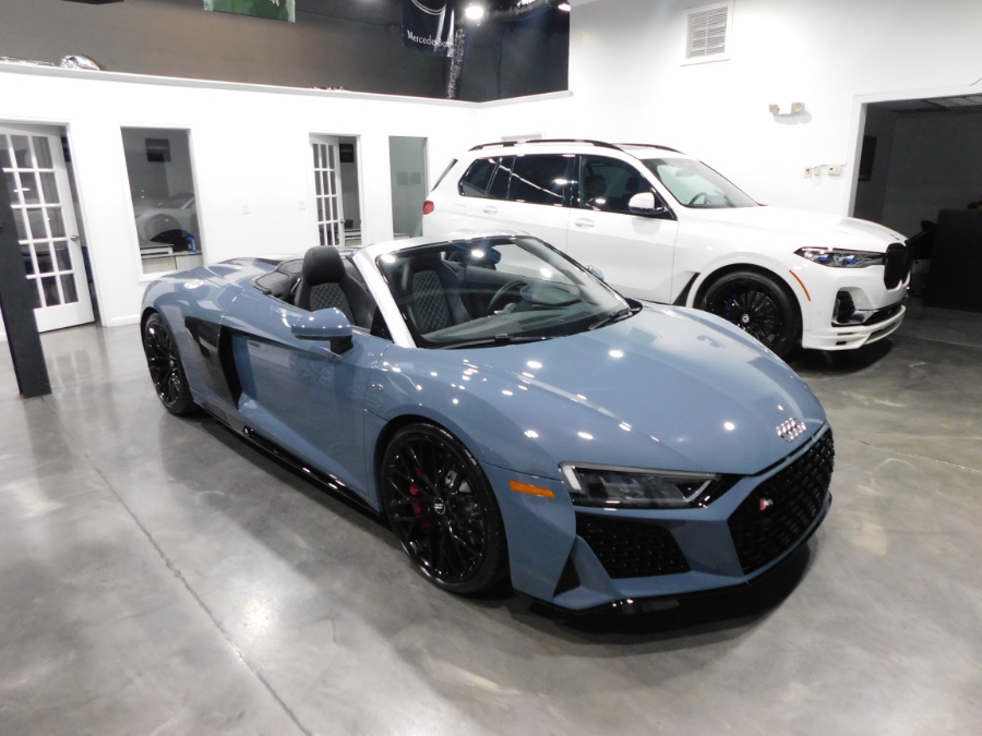 2020 Audi R8 Spyder V10 quattro, available for sale in Lodi, New Jersey | Soliman Motors. Lodi, New Jersey 2020 Audi R8 Spyder V10 quattro, available for sale in Lodi, New Jersey | Soliman Motors. Lodi, New Jersey