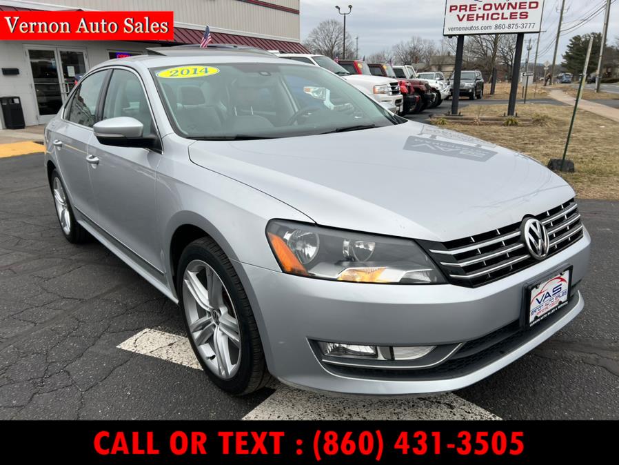 2014 Volkswagen Passat 4dr Sdn 2.0L DSG TDI SEL Premium, available for sale in Manchester, Connecticut | Vernon Auto Sale & Service. Manchester, Connecticut 2014 Volkswagen Passat 4dr Sdn 2.0L DSG TDI SEL Premium, available for sale in Manchester, Connecticut | Vernon Auto Sale & Service. Manchester, Connecticut