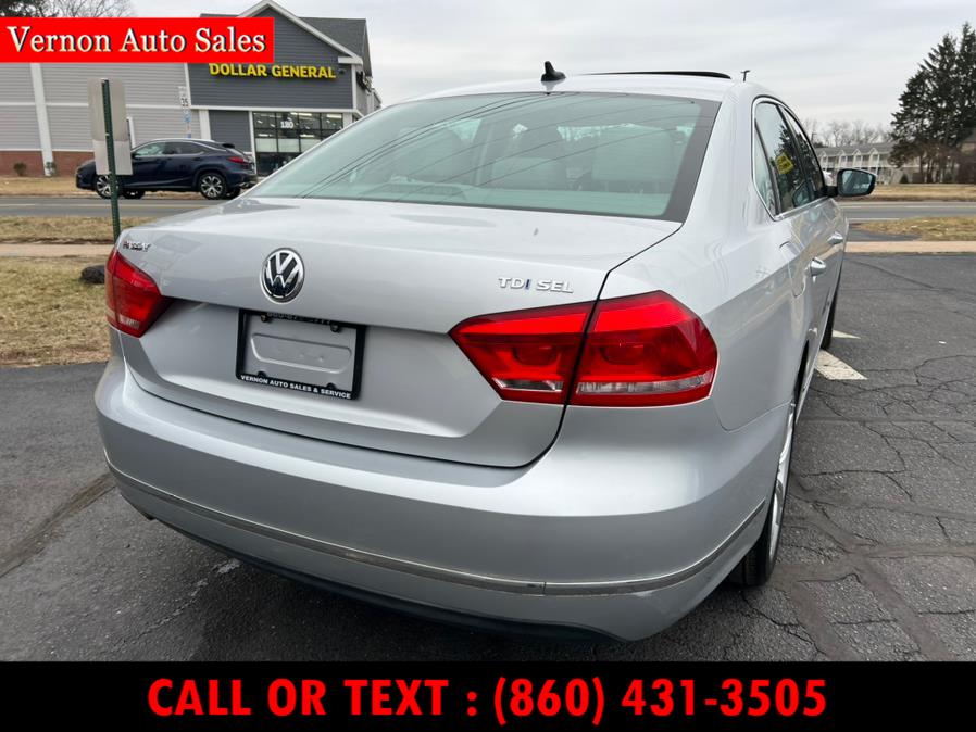 2014 Volkswagen Passat 4dr Sdn 2.0L DSG TDI SEL Premium, available for sale in Manchester, Connecticut | Vernon Auto Sale & Service. Manchester, Connecticut 2014 Volkswagen Passat 4dr Sdn 2.0L DSG TDI SEL Premium, available for sale in Manchester, Connecticut | Vernon Auto Sale & Service. Manchester, Connecticut