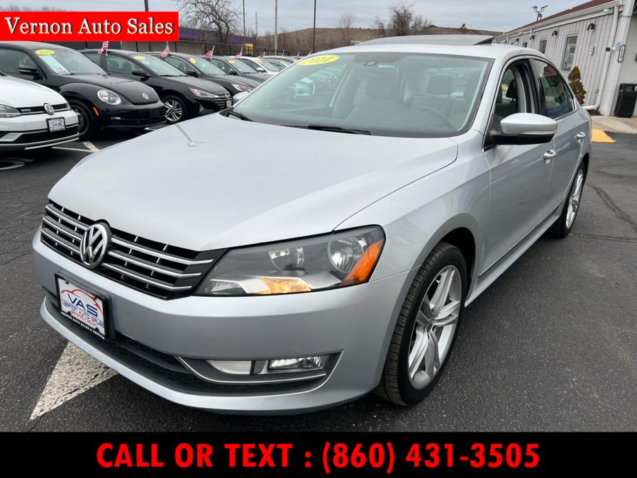 2014 Volkswagen Passat 4dr Sdn 2.0L DSG TDI SEL Premium, available for sale in Manchester, Connecticut | Vernon Auto Sale & Service. Manchester, Connecticut 2014 Volkswagen Passat 4dr Sdn 2.0L DSG TDI SEL Premium, available for sale in Manchester, Connecticut | Vernon Auto Sale & Service. Manchester, Connecticut