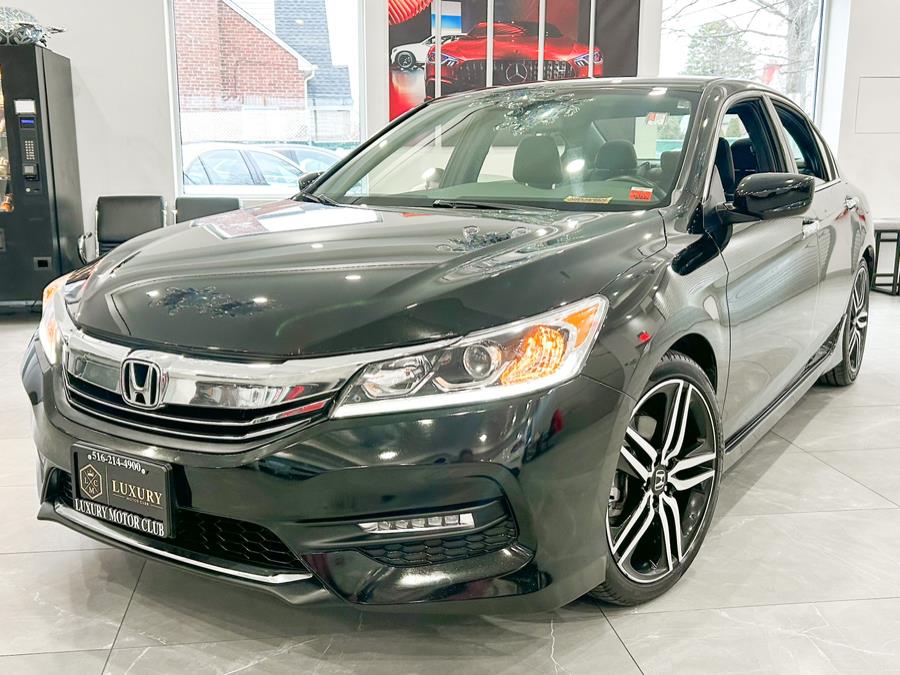 2017 Honda Accord Sedan Sport SE CVT, available for sale in Franklin Square, New York | Luxury Motor Club. Franklin Square, New York 2017 Honda Accord Sedan Sport SE CVT, available for sale in Franklin Square, New York | Luxury Motor Club. Franklin Square, New York