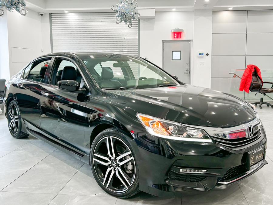 2017 Honda Accord Sedan Sport SE CVT, available for sale in Franklin Square, New York | Luxury Motor Club. Franklin Square, New York 2017 Honda Accord Sedan Sport SE CVT, available for sale in Franklin Square, New York | Luxury Motor Club. Franklin Square, New York