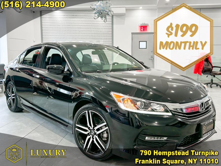 2017 Honda Accord Sedan Sport SE CVT, available for sale in Franklin Square, New York | Luxury Motor Club. Franklin Square, New York 2017 Honda Accord Sedan Sport SE CVT, available for sale in Franklin Square, New York | Luxury Motor Club. Franklin Square, New York