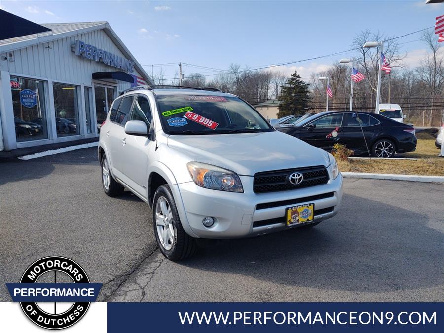 2008 Toyota RAV4 4WD 4dr 4-cyl 4-Spd AT Sport (Natl), available for sale in Wappingers Falls, New York | Performance Motor Cars. Wappingers Falls, New York