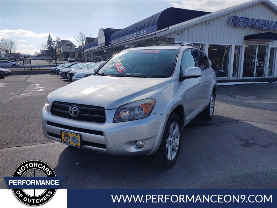 2008 Toyota RAV4 4WD 4dr 4-cyl 4-Spd AT Sport (Natl), available for sale in Wappingers Falls, New York | Performance Motor Cars. Wappingers Falls, New York 2008 Toyota RAV4 4WD 4dr 4-cyl 4-Spd AT Sport (Natl), available for sale in Wappingers Falls, New York | Performance Motor Cars. Wappingers Falls, New York
