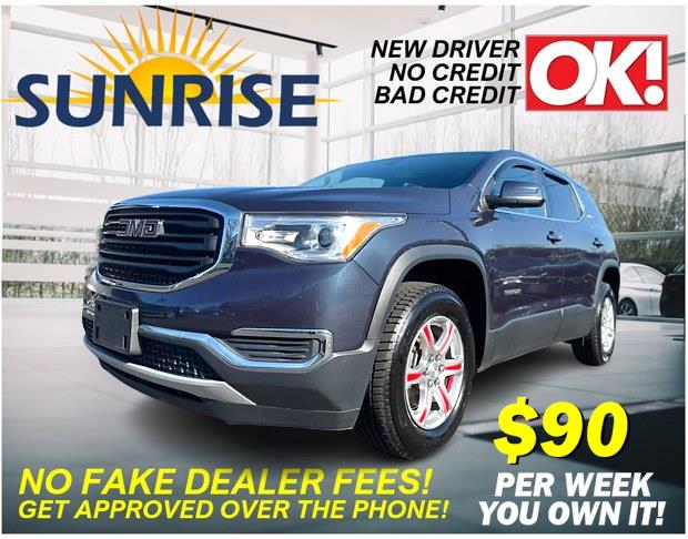 2019 GMC Acadia SLE w/SLE-1. 3RD ROW. CLEAN CARFAX. Low Miles!!!, available for sale in Elmont, New York | Sunrise of Elmont. Elmont, New York