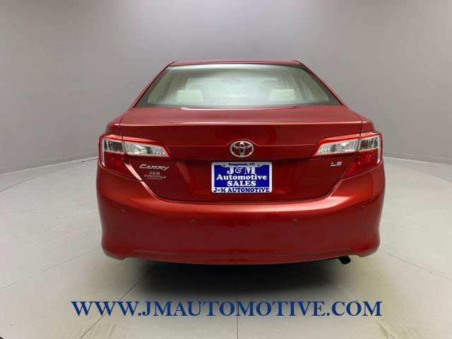 2013 Toyota Camry 4dr Sdn I4 Auto LE, available for sale in Naugatuck, Connecticut | J&M Automotive Sls&Svc LLC. Naugatuck, Connecticut 2013 Toyota Camry 4dr Sdn I4 Auto LE, available for sale in Naugatuck, Connecticut | J&M Automotive Sls&Svc LLC. Naugatuck, Connecticut