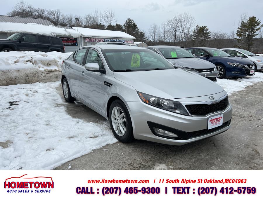 2012 Kia Optima 4dr Sdn 2.4L Auto LX, available for sale in Oakland, Maine | Hometown Auto Sales and Service. Oakland, Maine 2012 Kia Optima 4dr Sdn 2.4L Auto LX, available for sale in Oakland, Maine | Hometown Auto Sales and Service. Oakland, Maine