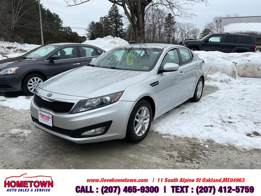 2012 Kia Optima 4dr Sdn 2.4L Auto LX, available for sale in Oakland, Maine | Hometown Auto Sales and Service. Oakland, Maine 2012 Kia Optima 4dr Sdn 2.4L Auto LX, available for sale in Oakland, Maine | Hometown Auto Sales and Service. Oakland, Maine