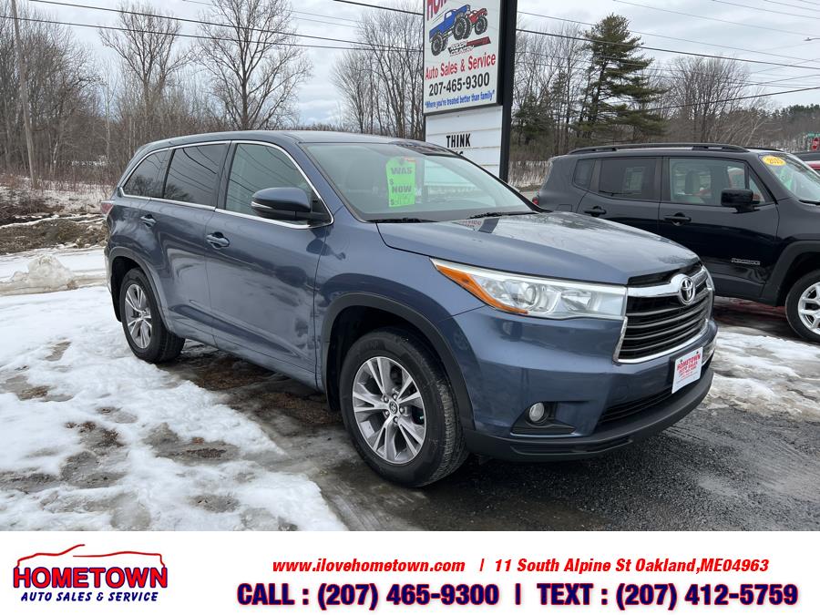 2016 Toyota Highlander AWD 4dr V6 LE (Natl), available for sale in Oakland, Maine | Hometown Auto Sales and Service. Oakland, Maine 2016 Toyota Highlander AWD 4dr V6 LE (Natl), available for sale in Oakland, Maine | Hometown Auto Sales and Service. Oakland, Maine