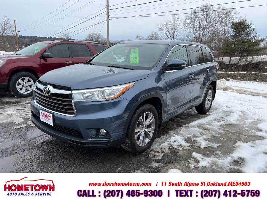 2016 Toyota Highlander AWD 4dr V6 LE (Natl), available for sale in Oakland, Maine | Hometown Auto Sales and Service. Oakland, Maine 2016 Toyota Highlander AWD 4dr V6 LE (Natl), available for sale in Oakland, Maine | Hometown Auto Sales and Service. Oakland, Maine
