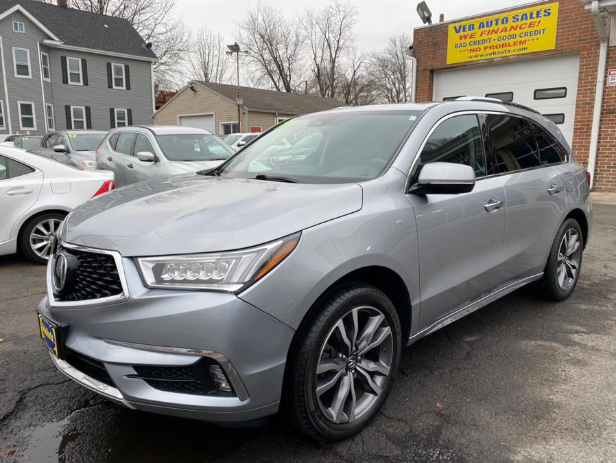 2019 Acura MDX SH-AWD w/Advance/Entertainment Pkg, available for sale in Hartford, Connecticut | VEB Auto Sales. Hartford, Connecticut