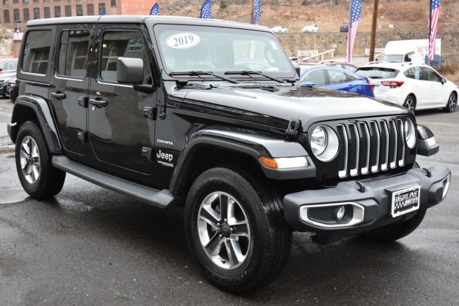 2019 Jeep Wrangler Unlimited Sahara 4x4, available for sale in Waterbury, Connecticut | Highline Car Connection. Waterbury, Connecticut 2019 Jeep Wrangler Unlimited Sahara 4x4, available for sale in Waterbury, Connecticut | Highline Car Connection. Waterbury, Connecticut