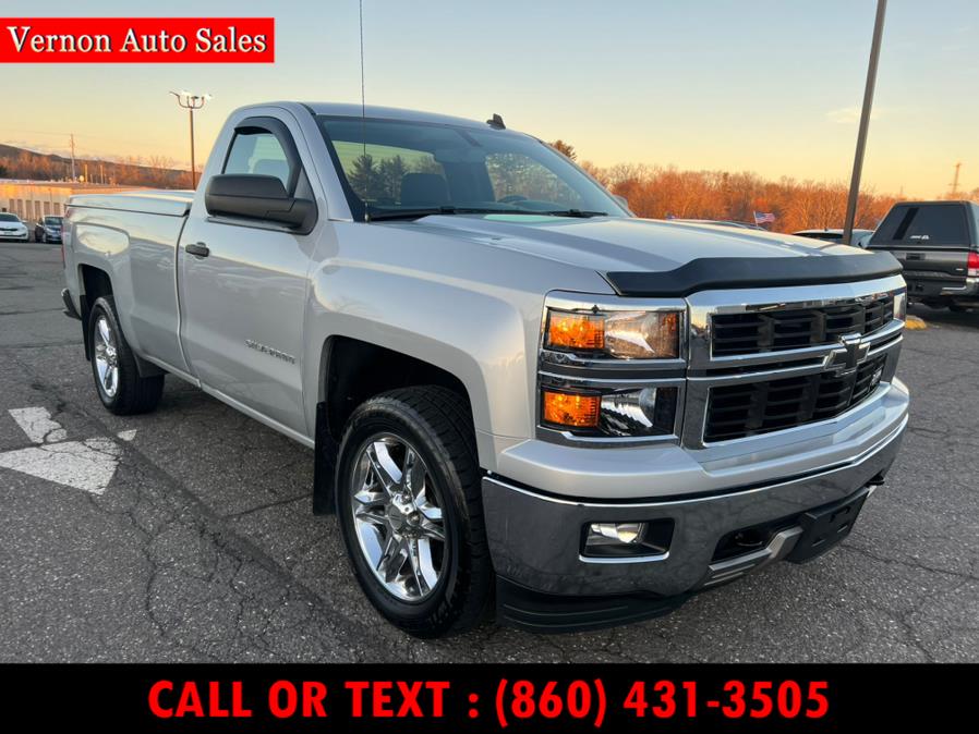2014 Chevrolet Silverado 1500 4WD Reg Cab 119.0" LT w/2LT, available for sale in Manchester, Connecticut | Vernon Auto Sale & Service. Manchester, Connecticut 2014 Chevrolet Silverado 1500 4WD Reg Cab 119.0" LT w/2LT, available for sale in Manchester, Connecticut | Vernon Auto Sale & Service. Manchester, Connecticut