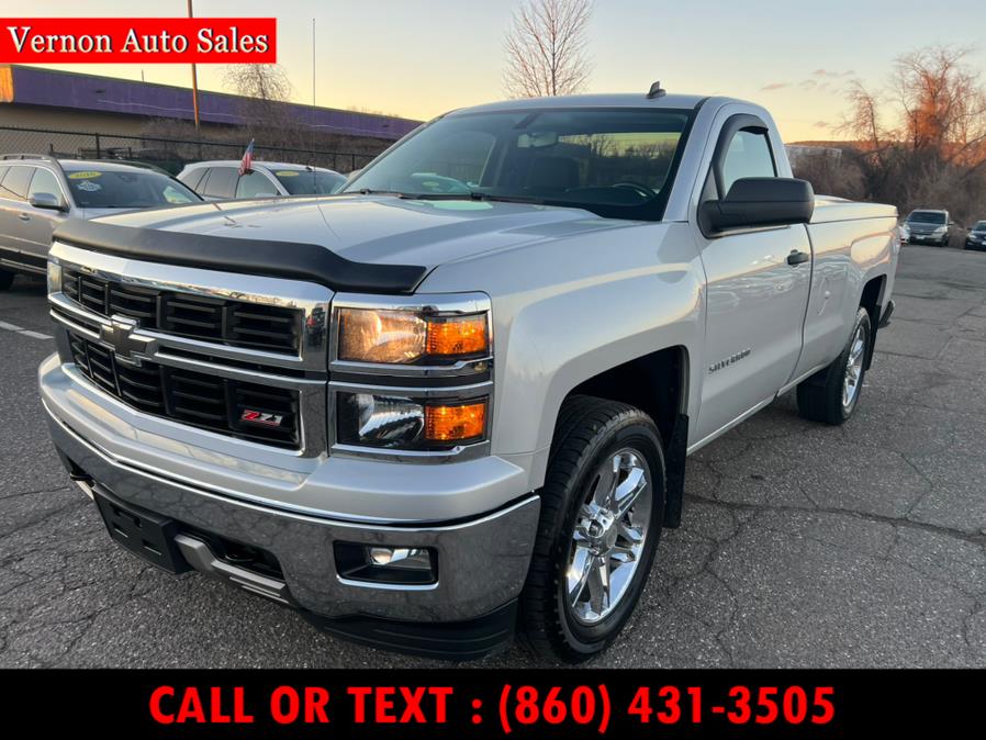 2014 Chevrolet Silverado 1500 4WD Reg Cab 119.0" LT w/2LT, available for sale in Manchester, Connecticut | Vernon Auto Sale & Service. Manchester, Connecticut