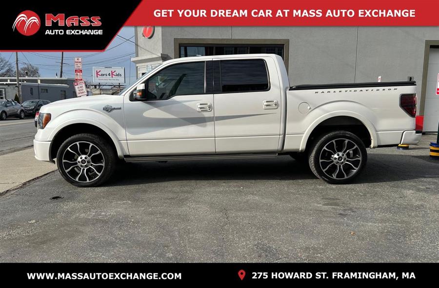 2012 Ford F-150 Harley-Davidson, available for sale in Framingham, Massachusetts | Mass Auto Exchange. Framingham, Massachusetts 2012 Ford F-150 Harley-Davidson, available for sale in Framingham, Massachusetts | Mass Auto Exchange. Framingham, Massachusetts