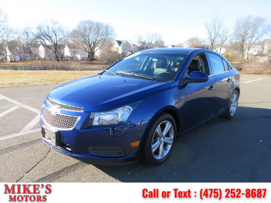 2012 Chevrolet Cruze 4dr Sdn LT w/2LT, available for sale in Stratford, Connecticut | Mike's Motors LLC. Stratford, Connecticut