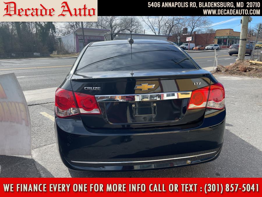 2015 Chevrolet Cruze 4dr Sdn LTZ, available for sale in Bladensburg, Maryland | Decade Auto. Bladensburg, Maryland 2015 Chevrolet Cruze 4dr Sdn LTZ, available for sale in Bladensburg, Maryland | Decade Auto. Bladensburg, Maryland