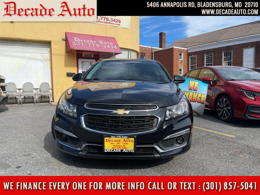 2015 Chevrolet Cruze 4dr Sdn LTZ, available for sale in Bladensburg, Maryland | Decade Auto. Bladensburg, Maryland