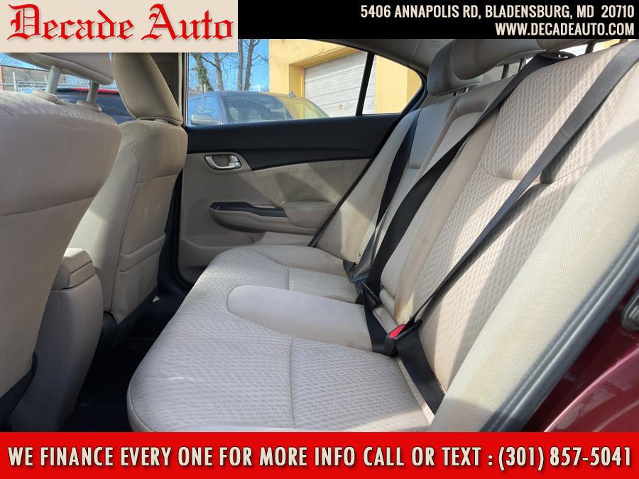 2015 Honda Civic Sedan 4dr CVT EX, available for sale in Bladensburg, Maryland | Decade Auto. Bladensburg, Maryland 2015 Honda Civic Sedan 4dr CVT EX, available for sale in Bladensburg, Maryland | Decade Auto. Bladensburg, Maryland