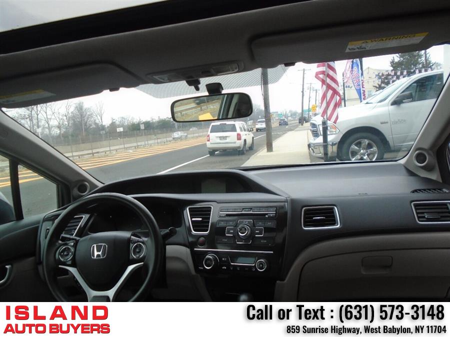 2013 Honda Civic EX 4dr Sedan, available for sale in West Babylon, New York | Island Auto Buyers. West Babylon, New York 2013 Honda Civic EX 4dr Sedan, available for sale in West Babylon, New York | Island Auto Buyers. West Babylon, New York