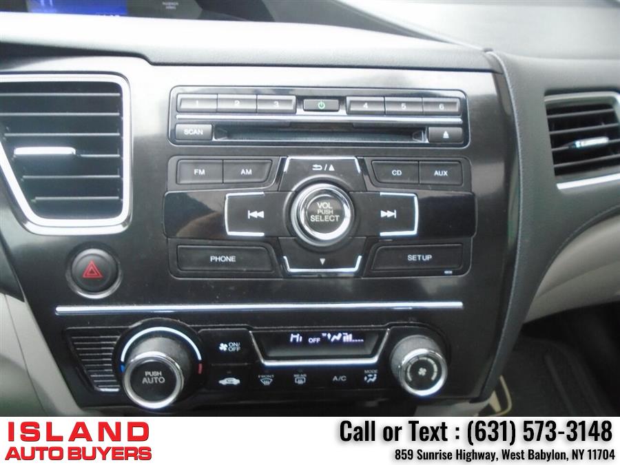 2013 Honda Civic EX 4dr Sedan, available for sale in West Babylon, New York | Island Auto Buyers. West Babylon, New York 2013 Honda Civic EX 4dr Sedan, available for sale in West Babylon, New York | Island Auto Buyers. West Babylon, New York