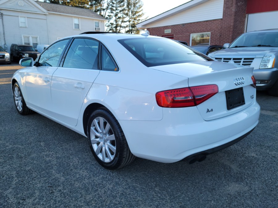 2013 Audi A4 4dr Sdn Auto quattro 2.0T Premium, available for sale in East Windsor, Connecticut | Toro Auto. East Windsor, Connecticut 2013 Audi A4 4dr Sdn Auto quattro 2.0T Premium, available for sale in East Windsor, Connecticut | Toro Auto. East Windsor, Connecticut