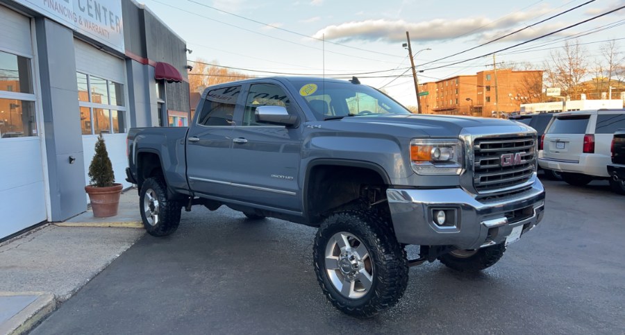 2016 GMC Sierra 2500HD 4WD Crew Cab 153.7" SLT, available for sale in Waterbury, Connecticut | West End Automotive Center. Waterbury, Connecticut 2016 GMC Sierra 2500HD 4WD Crew Cab 153.7" SLT, available for sale in Waterbury, Connecticut | West End Automotive Center. Waterbury, Connecticut
