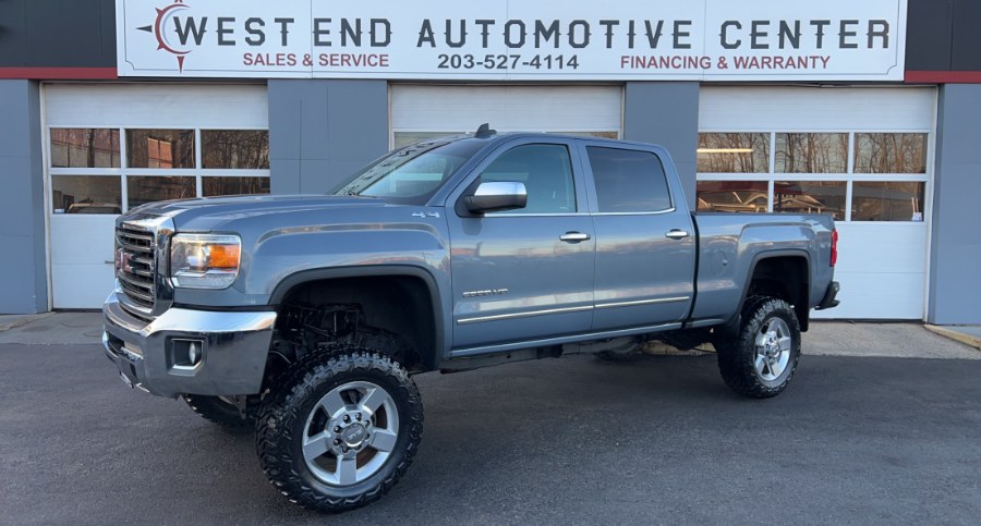 2016 GMC Sierra 2500HD 4WD Crew Cab 153.7" SLT, available for sale in Waterbury, Connecticut | West End Automotive Center. Waterbury, Connecticut