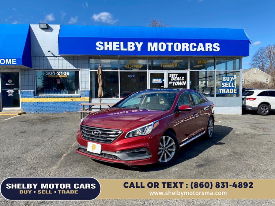 2016 Hyundai Sonata 4dr Sdn 2.4L Limited PZEV, available for sale in Springfield, Massachusetts | Shelby Motor Cars. Springfield, Massachusetts