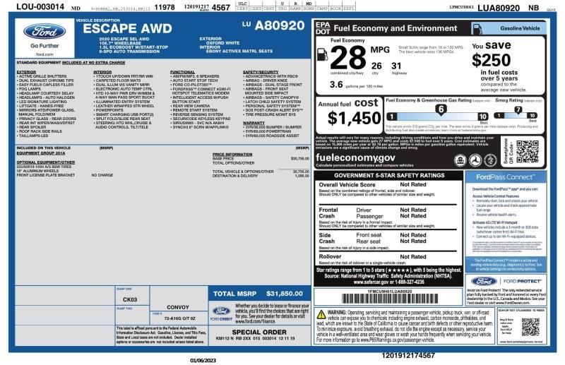 2020 Ford Escape SEL, available for sale in Maple Shade, New Jersey | Car Revolution. Maple Shade, New Jersey 2020 Ford Escape SEL, available for sale in Maple Shade, New Jersey | Car Revolution. Maple Shade, New Jersey