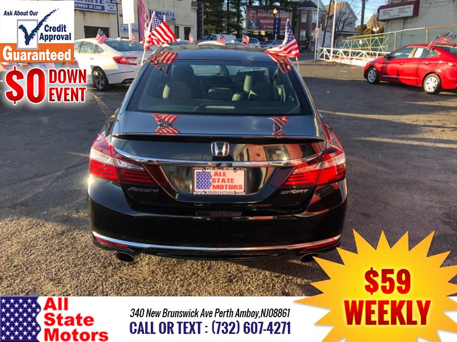 2017 Honda Accord Sedan Sport CVT, available for sale in Perth Amboy, New Jersey | All State Motor Inc. Perth Amboy, New Jersey 2017 Honda Accord Sedan Sport CVT, available for sale in Perth Amboy, New Jersey | All State Motor Inc. Perth Amboy, New Jersey