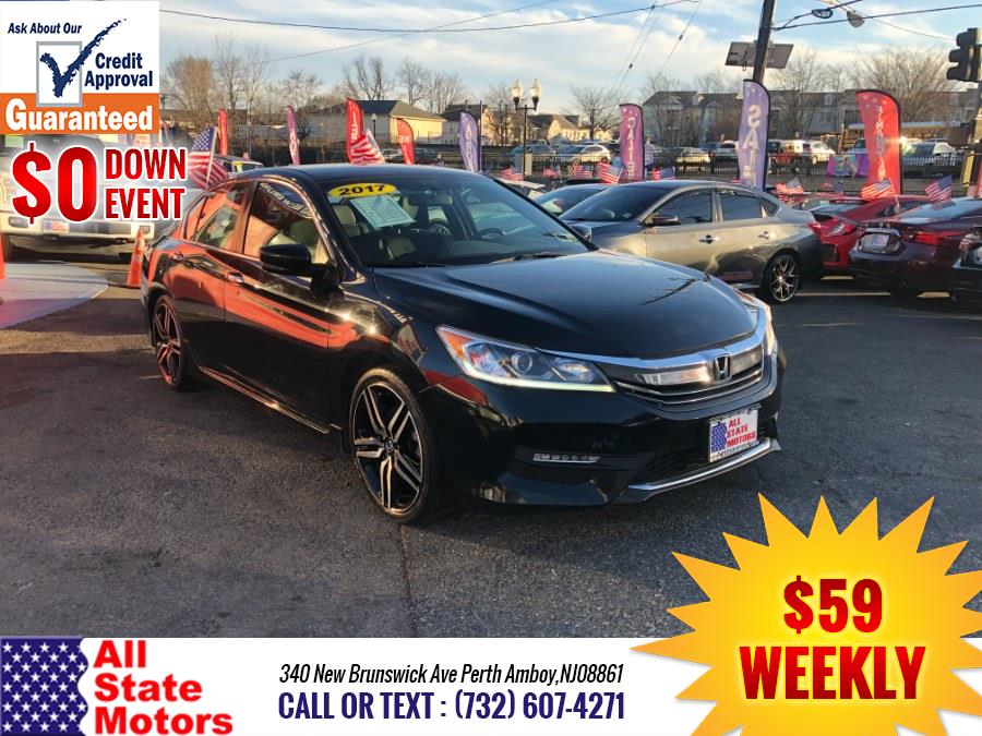 2017 Honda Accord Sedan Sport CVT, available for sale in Perth Amboy, New Jersey | All State Motor Inc. Perth Amboy, New Jersey 2017 Honda Accord Sedan Sport CVT, available for sale in Perth Amboy, New Jersey | All State Motor Inc. Perth Amboy, New Jersey