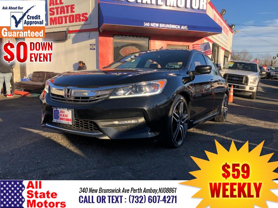 2017 Honda Accord Sedan Sport CVT, available for sale in Perth Amboy, New Jersey | All State Motor Inc. Perth Amboy, New Jersey 2017 Honda Accord Sedan Sport CVT, available for sale in Perth Amboy, New Jersey | All State Motor Inc. Perth Amboy, New Jersey