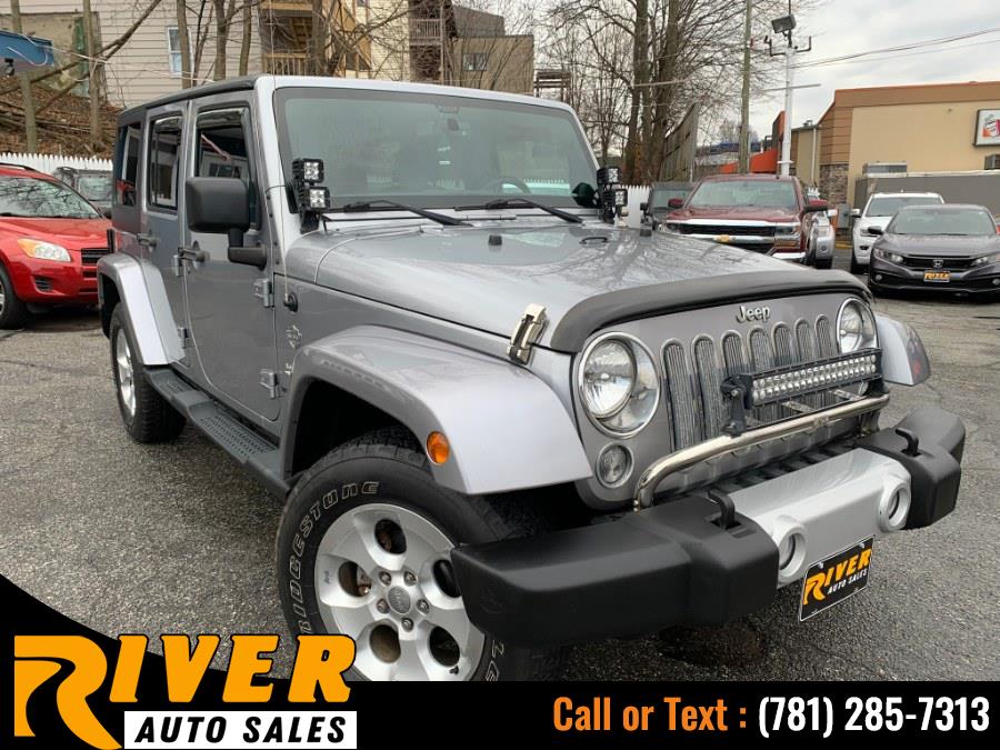 2014 Jeep Wrangler Unlimited 4WD 4dr Sahara, available for sale in Malden, Massachusetts | River Auto Sales. Malden, Massachusetts