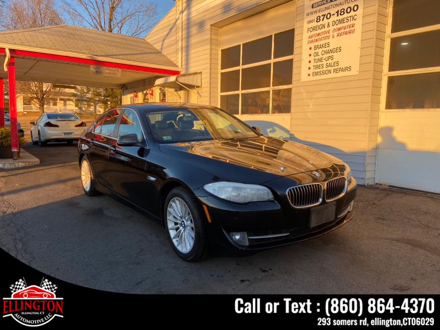 2013 BMW 5 Series 4dr Sdn 535i xDrive AWD, available for sale in Ellington, CT